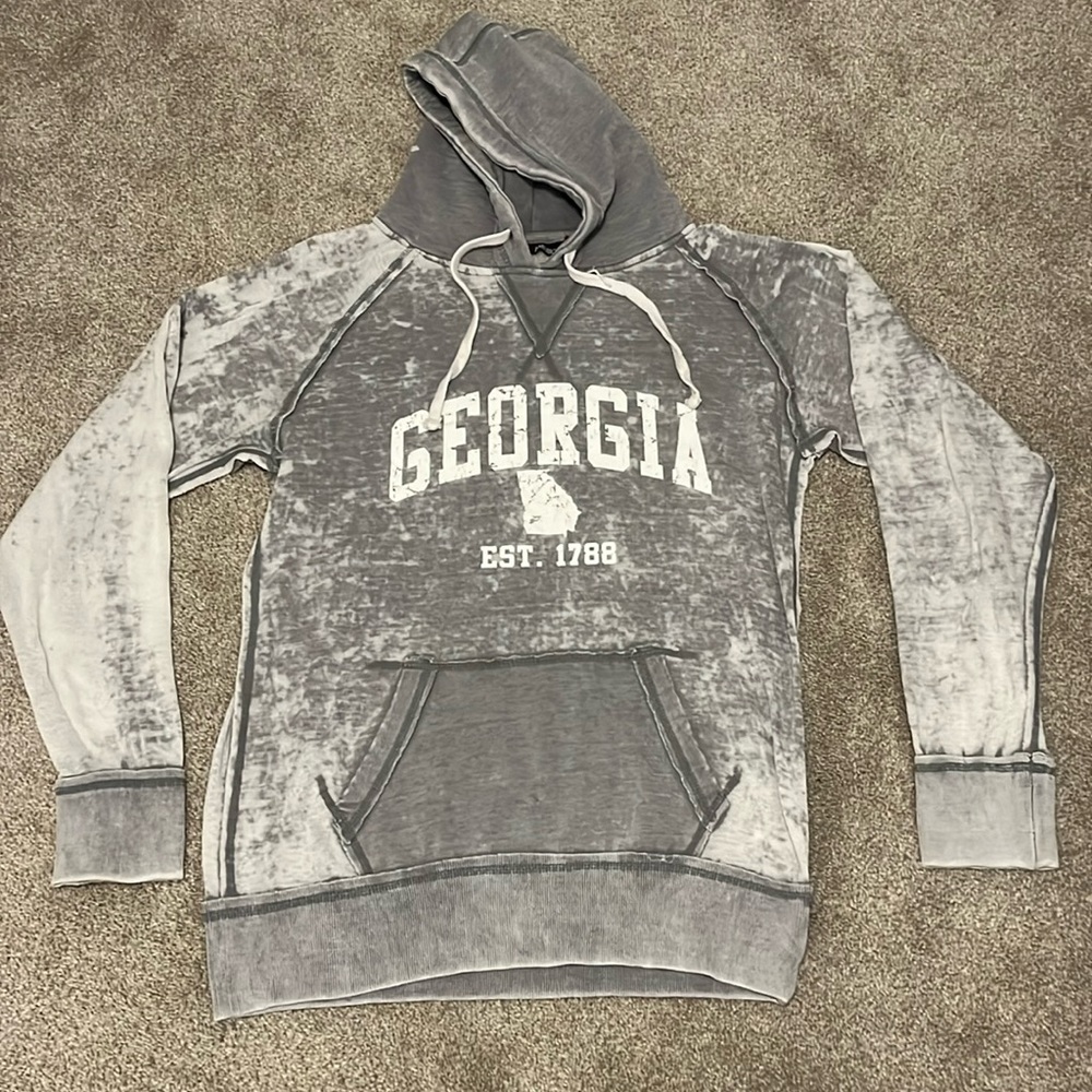 Light weight, Gray Hooded Sweatshirt - Never Worn